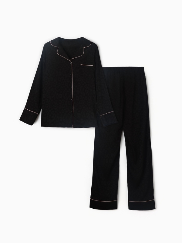 Комплект женский (рубашка и брюки) KAFTAN Leo black collection р-р 52-54