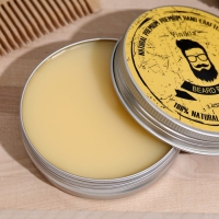 Полезный воск для усов и бороды "Питание - смягчение - укрепление", 100 мл Полезный воск для усов и бороды "Питание - смягчение - укрепление", 100 мл