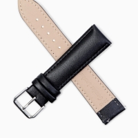 Ремешок для часов кожаный с быстросъемными шпильками, 20 мм, l-20 см, черный Ремешок для часов кожаный с быстросъемными шпильками, 20 мм, l-20 см, черный