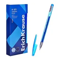 Ручка гелевая R-301 Original Gel, узел 0.5 мм, чернила синие, длина линии письма 600 метров