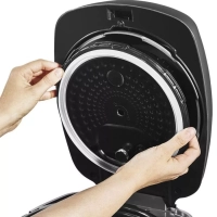 Мультиварка скороварка CY625D32 со сферической чашей, черная