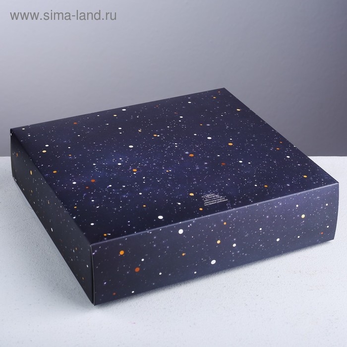 Коробка подарочная, упаковка, &laquo;Космос: Stars&raquo;, 31 х 24.5 х 8 см
