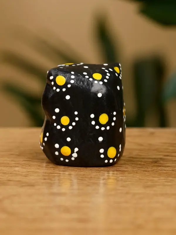 Набор сувенирный "Совушки" дерево Албезия (5 штук), 3 см