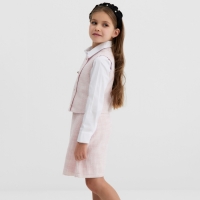 Жилетка для девочки, MINAKU :Party Dress, цвет розовый, рост 140 см