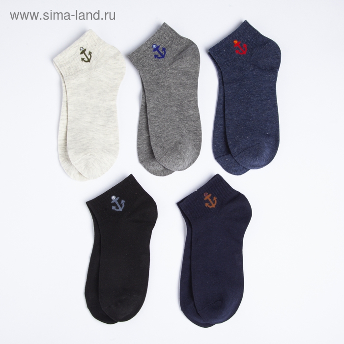 Набор носков KAFTAN Набор носков KAFTAN "Покорителю морей" 5 пар, р-р 39-41 (25-28 см)