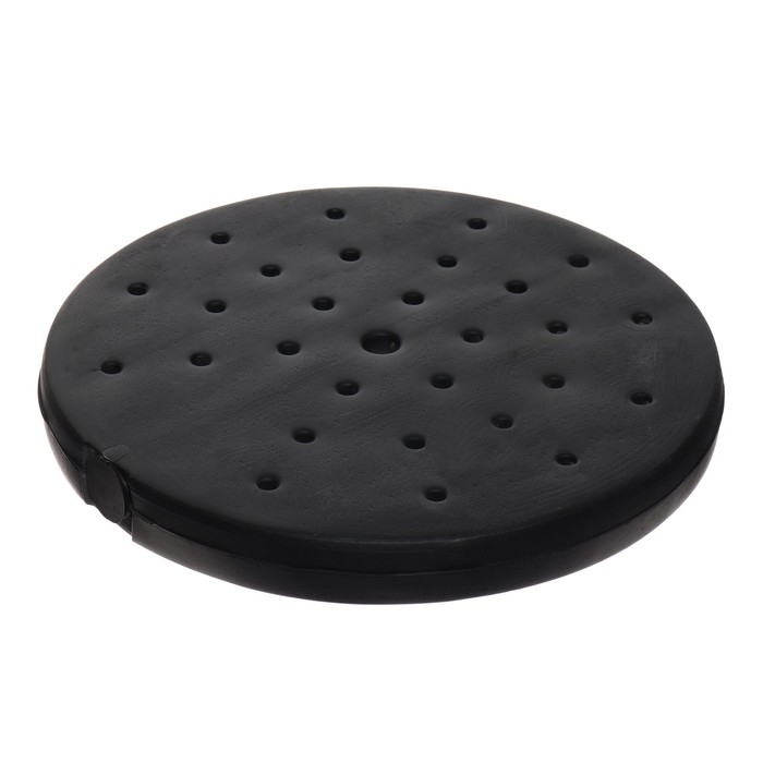 Стойка ограждения серебряная, с вытяжной лентой-470 см оранжевая, высота-90см, d-11см, напольный d-35см