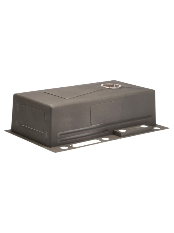 Кухонная мойка ZEIN M05, S=3.0 и 0.7 мм, смеситель, корзины, кран для питьевой воды, сатин