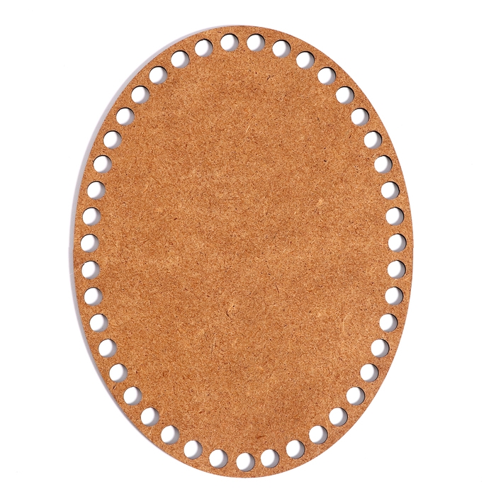 Донышко для вязания, овал &mdash; 20 &times; 15 см, хдф 3 мм