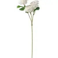 Цветы искусственные "Хризантема волнистая галант" d-8 см 58 см, белый