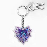 Брелок для ключей голографический &laquo;Аниме&raquo;, 5 х 5 см