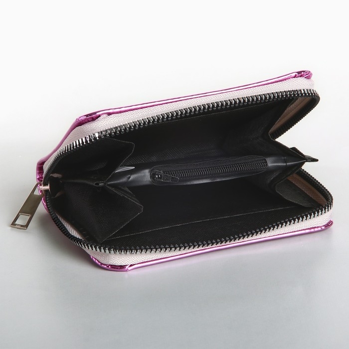 Кошелек детский с голографическим эффектом Кошелек детский с голографическим эффектом "Малыш-единорог", 12.5*9*2 см