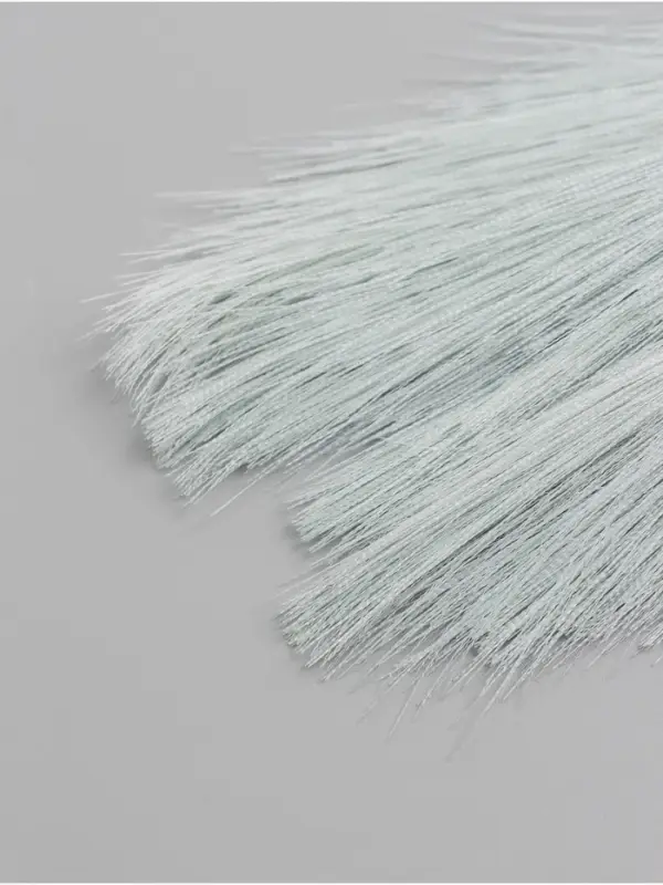 Искусственное растение для творчества "Ковыль" бирюза 29 см