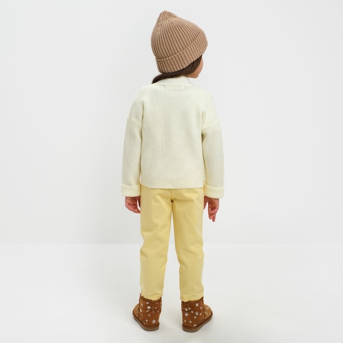Кардиган детский KAFTAN, р. 34 (122-128 см), молочный Кардиган детский KAFTAN, р. 34 (122-128 см), молочный