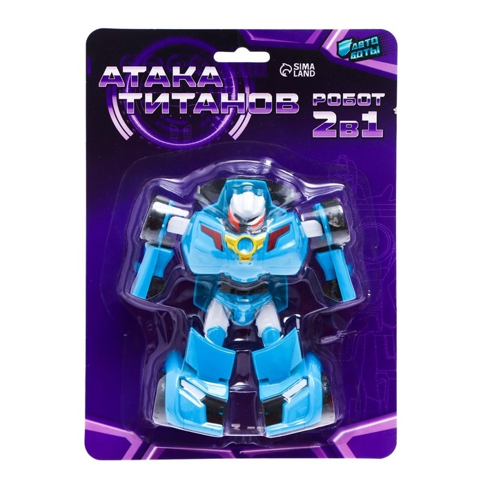 Робот &laquo;Автобот&raquo;, трансформируется, цвет синий