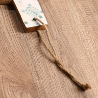 Доска разделочная круглая "Черепаха и цветы" дерево манго 36х28