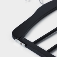 Плечики - вешалка для брюк и юбок LaDо́m Bois, 38,5&times;1,2&times;34 см, деревянная сорт А, многоуровневая, широкие плечики