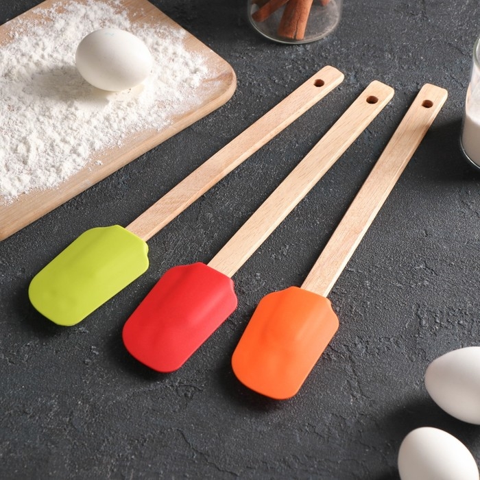 Лопатка Доляна &laquo;Домашний помощник&raquo;, 28&times;5 см, цвет МИКС