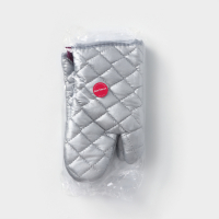 Набор прихваток &laquo;Профи&raquo;, 2 шт, 30&times;16&times;2 см, цвет серый