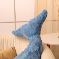 Мягкая игрушка &laquo;Кит&raquo;, 90 см, с пледом, рот на молнии