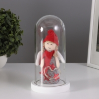 Ночник &laquo;Ангел&raquo;  LED 3хААА красный 11х11х22,5см