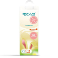 Подгузники - трусики  &laquo;Lovular&raquo; Солнечная серия, L 9-14кг, 44 шт