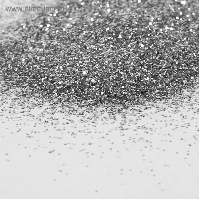 Наполнитель для шара &laquo;Блёстки&raquo;, 0.4 мм, 500 г, цвет серебряный
