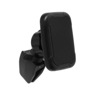 Держатель телефона магнитный в дефлектор, вращение 360&deg;, черный