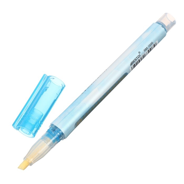 Набор маркеров текстовыделителей 6 цветов, с блестками Набор маркеров текстовыделителей 6 цветов, с блестками