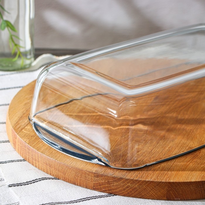 Форма прямоугольная для запекания из жаропрочного стекла Borcam, 2,7 л, 33,6&times;19&times;7 cм