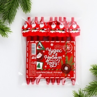 Ручка шариковая автоматическая &laquo;Новый год: Чудес в Новом году&raquo;