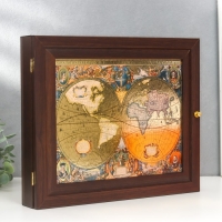 Ключница "Золотая карта" 26х31 см МИКС Ключница "Золотая карта" 26х31 см МИКС