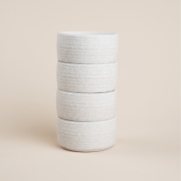 Набор салатников керамических SL Home &laquo;Арена Бланка&raquo;, 370 мл, d=11 см, цвет белый