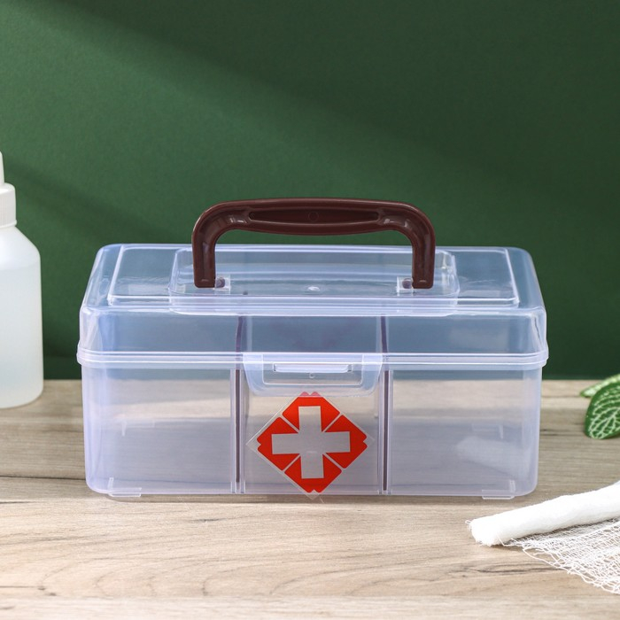 Аптечка, 19,5×12×8,5, цвет МИКС Аптечка, 19,5×12×8,5, цвет МИКС