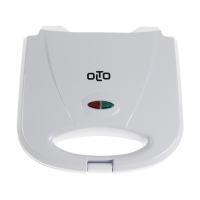 Вафельница электрическая OLTO WA-2017, 750 Вт, орешки, антипригарное покрытие, белая