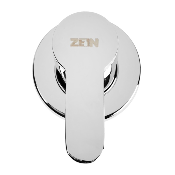 Смеситель для душевой кабины ZEIN, скрытый монтаж, ручка, картридж 35 мм, латунь, хром Смеситель для душевой кабины ZEIN, скрытый монтаж, ручка, картридж 35 мм, латунь, хром