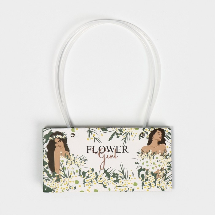 Пакет влагостойкий для цветов &laquo;Flower&raquo;, 24 х 12 х 12 см