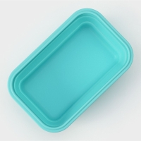 Контейнер складной с крышкой Доляна &laquo;Коста&raquo;, 700 мл, 17,8&times;11,5&times;6,5 см, цвет МИКС