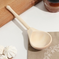 Ложка полубаская, без росписи, хемпельная, 19&times;6 см