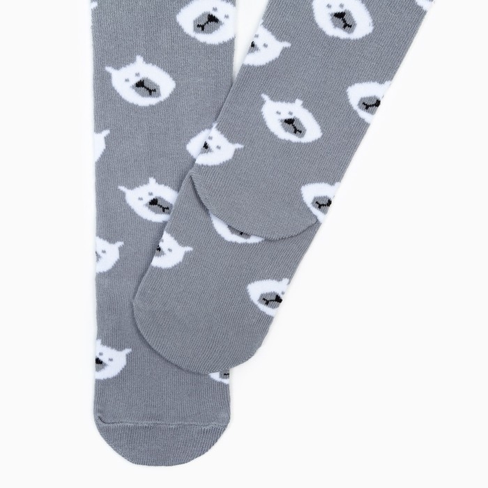 Колготки детские KAFTAN Колготки детские KAFTAN "Мишки" 104-110 см, серый