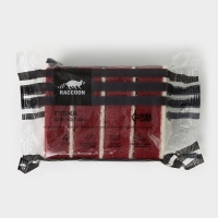 Губка для посуды с ионами серебра Raccoon, 4 шт, 9,5&times;6,5&times;3 см