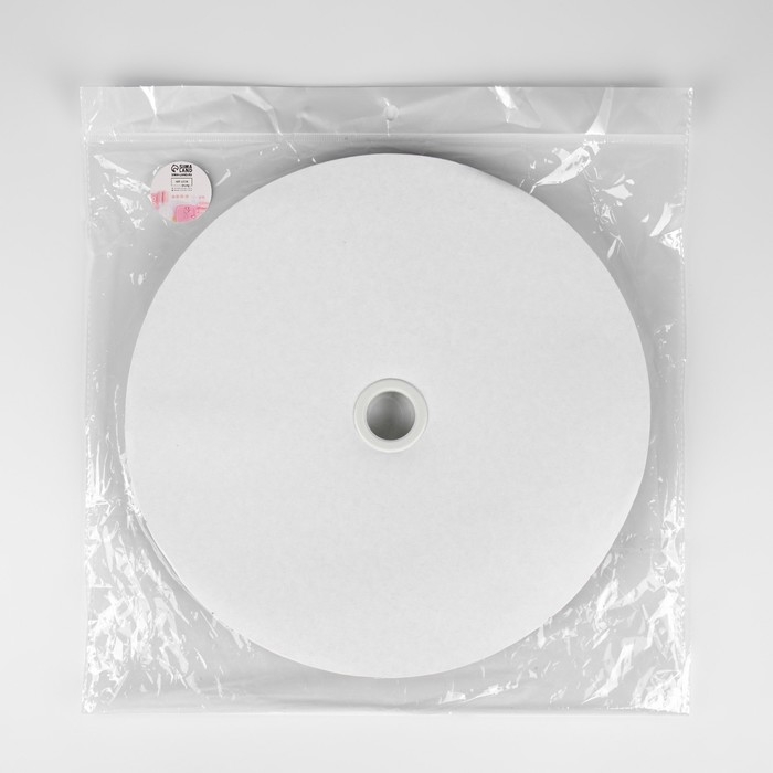 Липучка гибридная, 20 мм &times; 25 &plusmn; 1 м, цвет чёрный