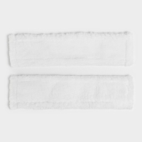 Сменные насадки для окномойки Raccoon, 2 шт, 25&times;6 см, цвет белый