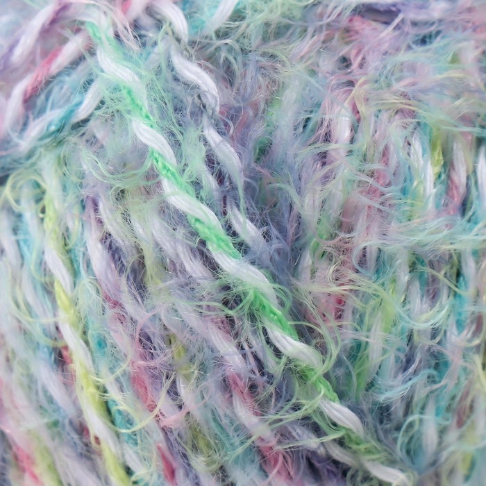 Пряжа Пряжа "Хлопок травка" 65% хлопок 35% полиамид 220 м/100гр (3239 разный) МИКС