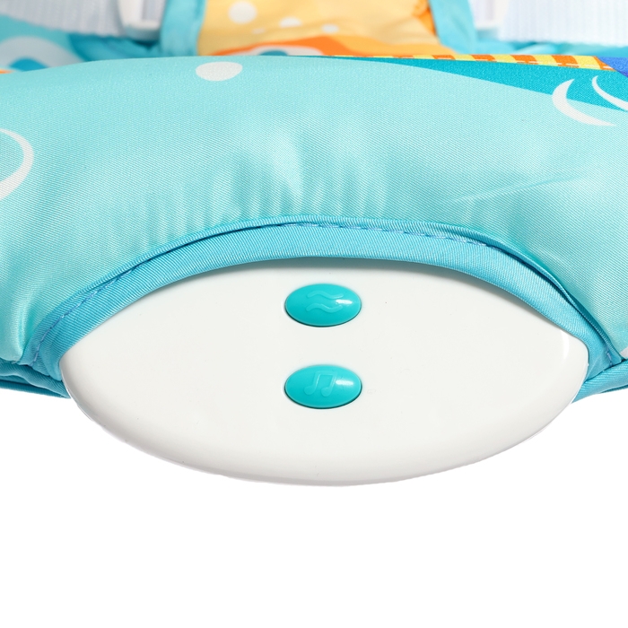 Шезлог детский &laquo;Слонёнок&raquo;, звуковые эффекты