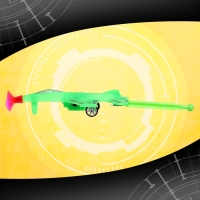 Пистолет «Лётчик», стреляет присосками, со свистком, цвет МИКС Пистолет «Лётчик», стреляет присосками, со свистком, цвет МИКС