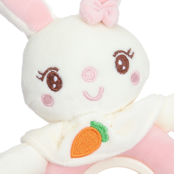 Игрушка-погремушка мягкая &laquo;Милая зайка&raquo;, Крошка Я