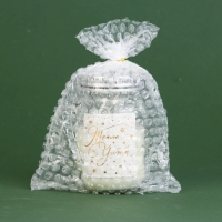 Новогодняя свеча в банке с ручкой &laquo;Новый год: Тепла и уюта&raquo;, аромат ваниль