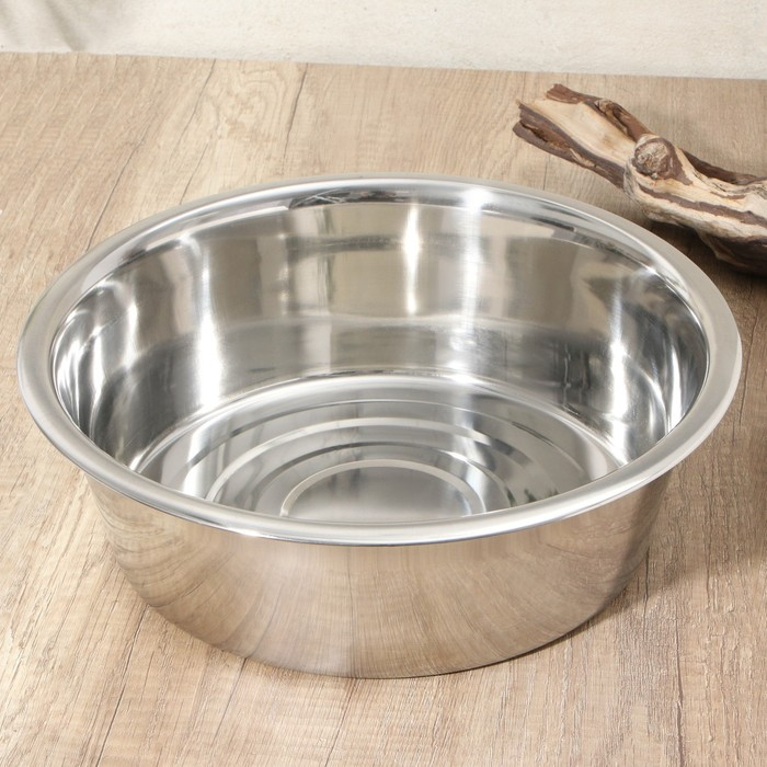 Миска &laquo;Кухня&raquo;, 5 л, d=32 см, дно 25 см, толщина 0.6 мм