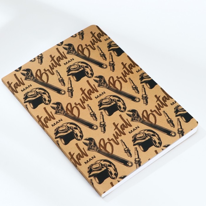 Ежедневник А5+, 100 листов Мягкая обл.Софт-тач &laquo;Паттерн&raquo;