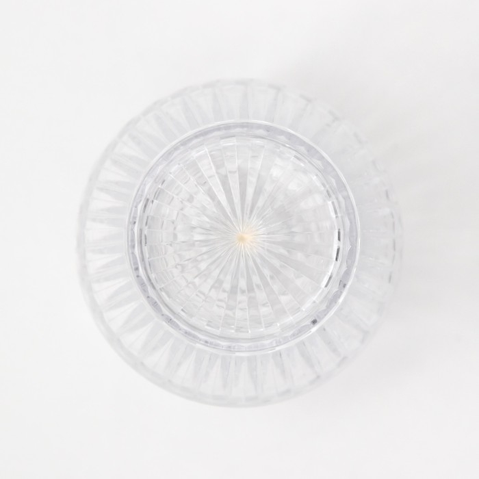 Ночник "Кристалл" LED от батареек 3хLR1130 прозрачный 6х6х10 см RISALUX